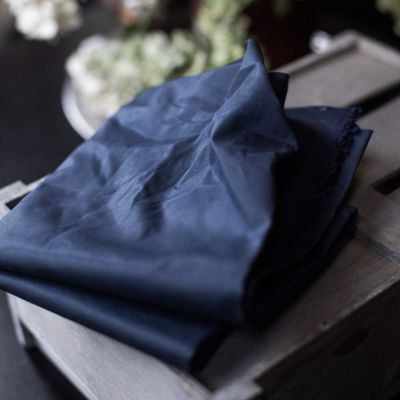 Coton enduit Waxed · Bleu marine · Mind The Maker