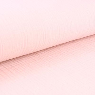 organique organic double gauze - Solid - Caress Pink